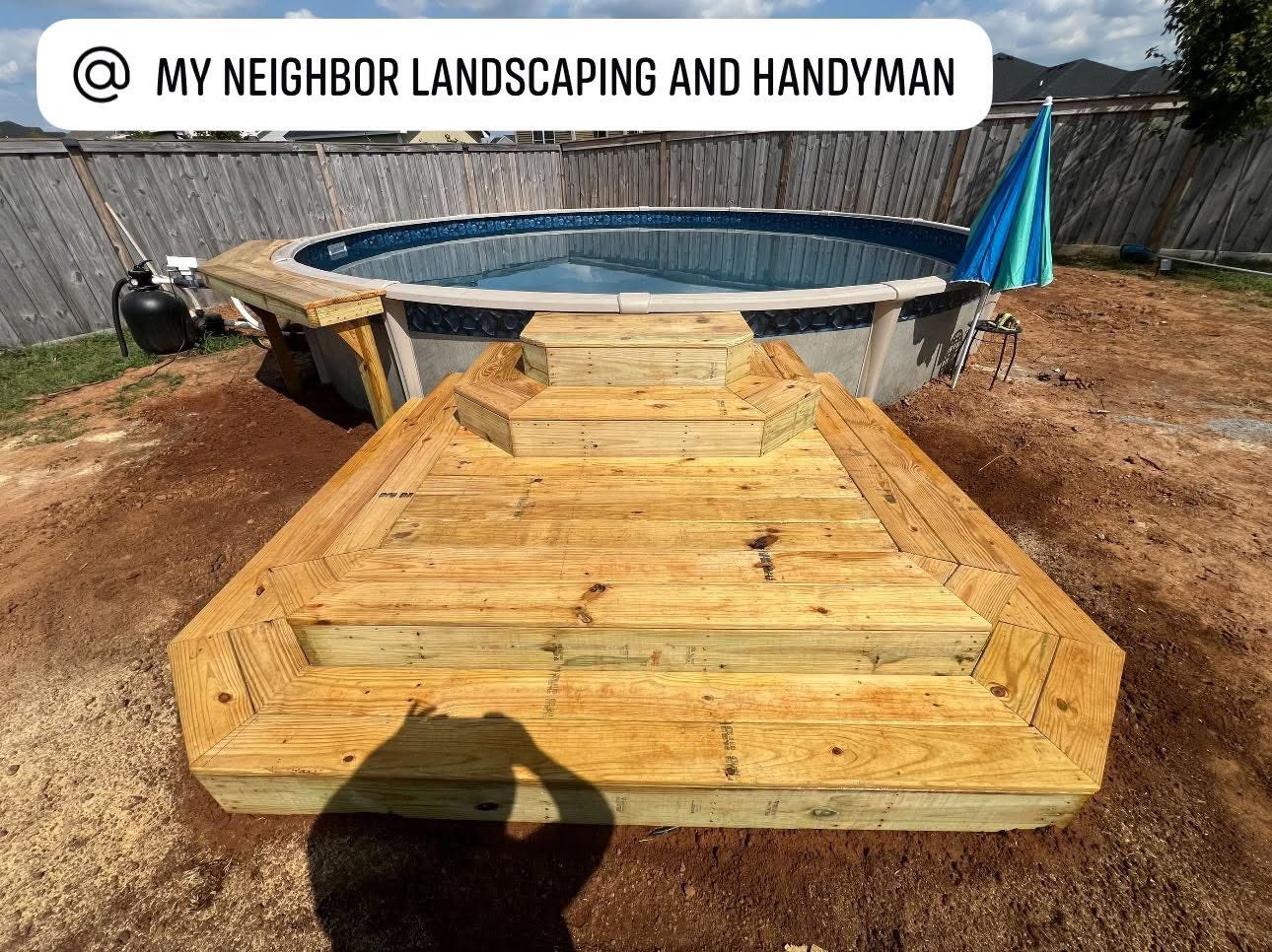 Pool deck project
